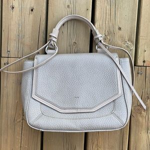 CO-LAB Tan Vegan Leather Purse with Top Handle